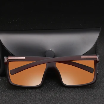2020 NAUJI Akiniai nuo saulės vyrams Poliarizuota Aikštė akiniai nuo saulės Prekės ženklo Dizainas UV400 apsauga Atspalvių oculos de sol hombre akinius Vairuotojas