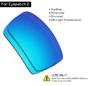 SmartVLT, Poliarizuota Akiniai Pakeitimas Objektyvai už Oakley Eyepatch 2 - Ice Blue