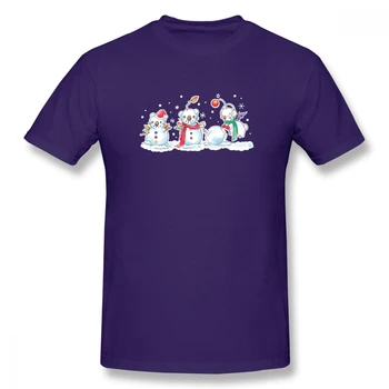 Moogle Žiemos Įdomus Galutinis Ir Fantazijos Mielas Atostogų Vyrų Pagrindinio trumpomis Rankovėmis T-Shirt Daug spalvų Atsitiktinis Tees Europos Viršūnių Dydis