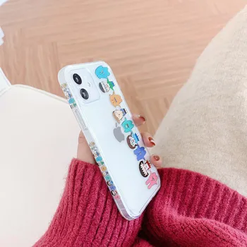 Chibi Maruko animacinių filmų telefono dėklas Skirtas iphone 11 12 pro max mini xr 7 xs max 8 plus x naujas Pusėje spausdinimo padengti atvejais rubisafe mielas shell