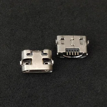 50pcs/daug Huawei Y5 II CUN-L01 Mini Micro USB Įkrovimo lizdas Įkroviklio Jungties lizdo elektros kištuką dokas Pakeitimo