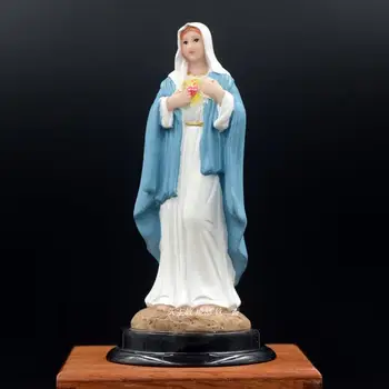 Šventosios širdies šventosios širdies Marija yra 15CM Katalikų relikvijų namų puošybai