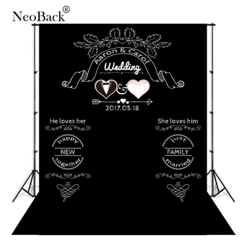 NeoBack Užsakymą lentos Vestuvių Fone, Saldus meilės fonas lentos 