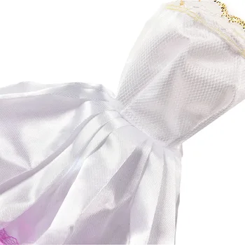 1Pcs Violetinė Drabužiai Suknelė Rankų darbo Vestuvinė Suknelė Lėlės Mados Lėlės Priedai Tinka Lėlės Aukštis Apie 27-33cm
