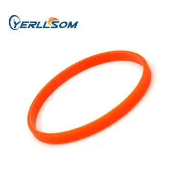YERLLSOM 100vnt/Daug aukštos kokybės 1/4 orange plonas silikono apyrankės renginių B20060455