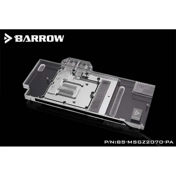 Barrow PC vandens aušinimo GPU aušintuvo vaizdo plokštės, Radiatoriaus msi RTX2070 ŽAIDIMŲ Z 8G/ŽAIDIMŲ X 8G /ŠARVAI 8G LRC2.0 BS-MSGZ2070-PA