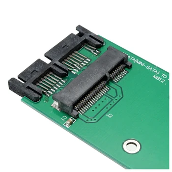 Mini PCI-E MSATA SSD 1,8 Colių Micro-SATA Adapteris Keitiklis Kortelės Modulis Valdyba