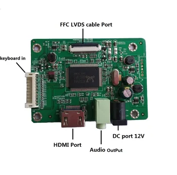 Už NV140FHM-N62 1920X1080 EDP mini ekranas LCD LED, HDMI kabelis, ekranas 14