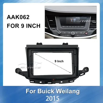 9 Colių 2 Din Car Auto Multimedia fascia Buick WeiLang GPS Navigacijos plokštės Rėmas Fascias Skydelis automobilių dvd rėmelį