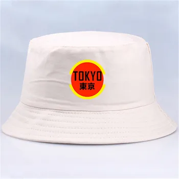 Japonijos Tokijo skrybėlę punk rock kibirą skrybėlę vasarą žvejys Panamos skrybėlė medžioklės bžūp atsitiktinis moterų ir vyrų medžioklės prekės bžūp