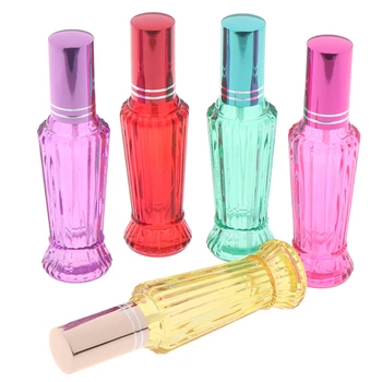 15ML Nešiojamų Mėginio Kvepalų Buteliuko Stiklas Kosmetikos Pakuotės Stiklo Taros Mini Kelionės Tuščias Purkštukai, Purškimo Buteliai Daugkartiniai