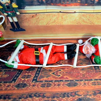 Kalėdų Pakabukas Kopėčių Kalėdų Senelio Lėlės Medžio Naujųjų Metų Dekoracijas Lašas Papuošalai