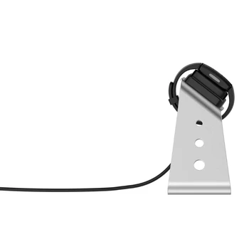 Aliuminio lydinys USB Įkrovimo Kabelis, Doko Lopšys Doko Savininkas Fitbit inspire 2 Magnetinių Įkroviklio Stovas Smart Žiūrėti