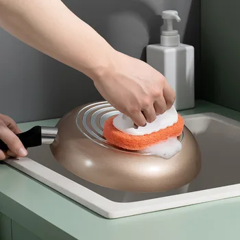 2020 Rankena vonios šepetys vonios plytelės teptuku virtuvės šlapiu teptuku visos magija kempine valykite šepečiu
