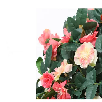 35CM 14 colių Dirbtinis Modeliavimas aukštos kokybės šifravimo bučiavosi rožių gėlių kamuolys Vestuvių Papuošalai puokštė