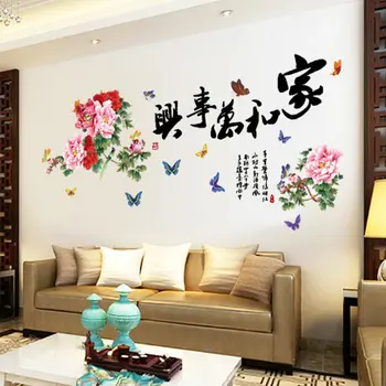 Populiarus Kinijos vėjo namo ir viskas sienos nuo sėdi kambaryje sienos tyrimas dėl namų sienos