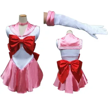 5 Spalvų Anime Sailor Moon Cosplay Seksualus Kostiumai, Plius Dydis Helovinas Lankas Kostiumai Dovana Moterims Fantasia Lolita Dress Kostiumai