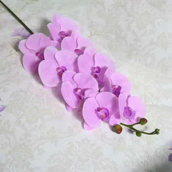 Gražus Modeliavimas Orchidėjų Sodas Phalaenopsis 9 Gėlės Lengvas Amatų Lengva Priežiūra Papuošalai Dovana Dirbtinių Augalų Vestuvių