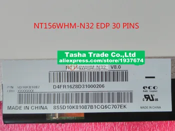 NT156WHM-N32 AUO AU Optronics LCD Ekranas, 1366*768 eDP 30pin Blizgus Ekrano NT156WHM akinimo matricos