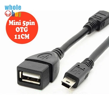 Aukštos Kokybės prijunkite male micro 5pin, kad moterų USB OTG host duomenų kabelis GS2 GS MOTO Nemokamas Pristatymas HKPAM CPAM 200pcs/daug