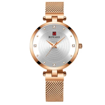 ATLYGIS Prekės ženklo Moterų Riešo Žiūrėti Plieninių juostų Laikrodis Reloj Mujer Zegarek Damski Vandeniui Mados moteriški Laikrodžiai Japonija Judėjimas