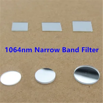 1064nm siauro filtras / D12.7 * 1mm / kitos bangų juostas neprivaloma / dydis gali būti pritaikytas