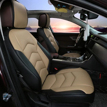 Automobilių Sėdynių užvalkalai, Automobilių Sėdynių apsaugos Jaguar F-Tempas XE XEL XFL Priekiniai+Galiniai Visiškai Suvynioti Vandeniui Automobilių Reikmenys