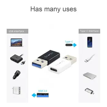 Konverteris USB OTG Adapterio C Kabelio UsbC C Tipo USB 3.0 Oneplus 7t Huawei 30 Xiaomi 