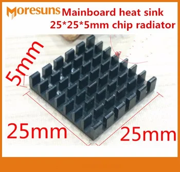 Greitai Nemokama Laivas 20pcs/daug Mainboard šilumos kriaukle 25*25*5mm chip šilumos laidumo blokas Elektroninių radiatorius