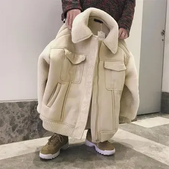 2020 naujas vyrų sutirštės žiemos paltai medvilnės striukė korėjos Tendencija medvilnė paminkštinimas striukė įrankiai žiemos streetwear