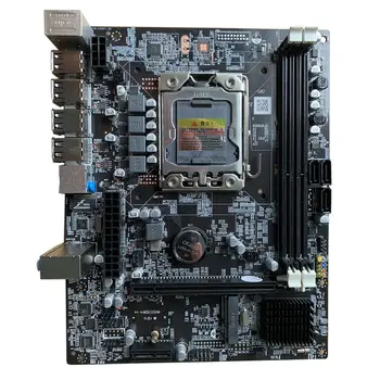 X79 LGA 1356 Pin Darbalaukio Mainboard RECC DDR3 Serverio CPU Plokštė DDR3 Dvigubai Dual channel PCI-E X16 Intel H61 Heksa Core