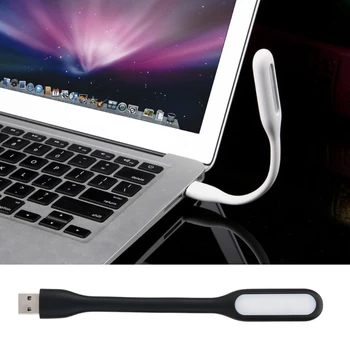 Naujas Lankstus USB LED Šviesos Mini Lempa Nešiojamas Kompiuteris Notebook PC Power Bank 67JA