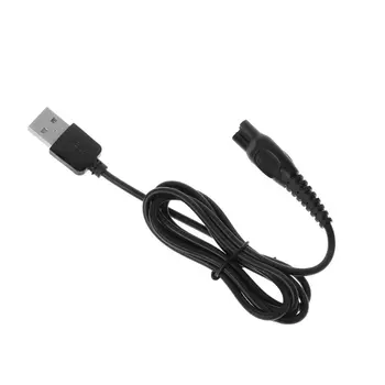 USB Įkrovimo Kabelis, Maitinimo Laidas, Kroviklio Adapteris, skirtas Skustuvai 7120 7140 5/8V