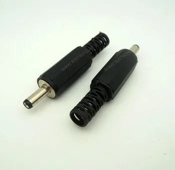 Lydmetalio vielos tipo DC Male plug 3.5*1.3 Maitinimo Lizdas vyrų laido kištukas 3.5x1.3 adapterio kištuką 10lap-top-ss/daug