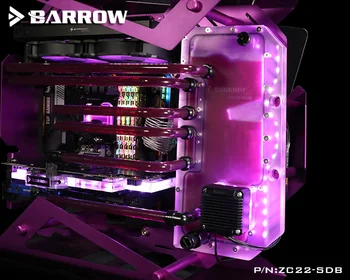 Barrow ZC22-SDB, Kelių Lentų Zeaginal 22 Atveju, Intel CPU Water Block & Single GPU Pastate