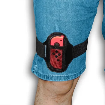 SOONHUA 2vnt/Daug Koja Dirželis Reguliuojamas Elastinės Kojų Dirželiai Juostos Nintendo Jungiklis Džiaugsmas-Con Žiedas Tinka Nuotykių Žaidimas