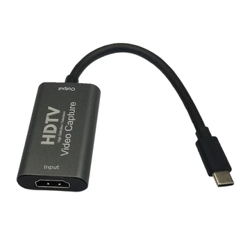 1080P 60Hz Tipas-C Video Capture Card HDMI Tipo C Žaidimą Live Vaizdo Įrašymo Internetinių Mokymo Įrašymą