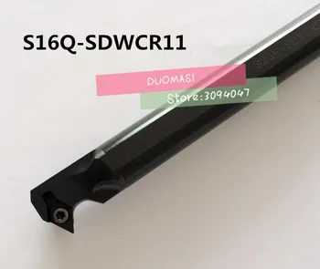 S16Q-SDWCR11, 62.5 laipsnių vidaus tekinimo įrankis , Tekinimo Įrankis nuobodu baras, CNC Tekinimo Įrankis , Priemonė Tekinimo Staklės