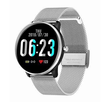 MX6 Smart Watch Vyrai Moterys 1.3 Colių Paspauskite Širdies ritmo Monitorius Oro IP68 Sporto Žiūrėti 