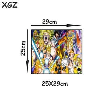 XGZ Didelis Žaidimas Pelės Mygtukai Juoda Užraktas HD Kompiuterio Gumos Anti Slip Animacija Pelės Mygtukai Stalas Kilimėlis