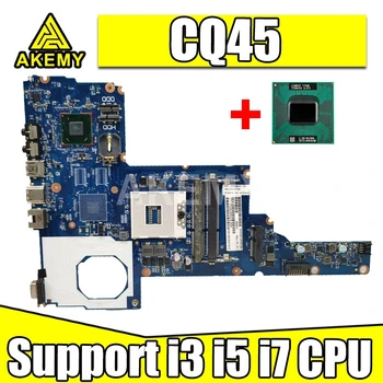 Akemy CQ45 nešiojamojo kompiuterio Plokštę HP 250 240 1000 CQ45 Plokštė HM75 Paramos i3 i5 i7 CPU nemokamai CPU bandymo GERAI